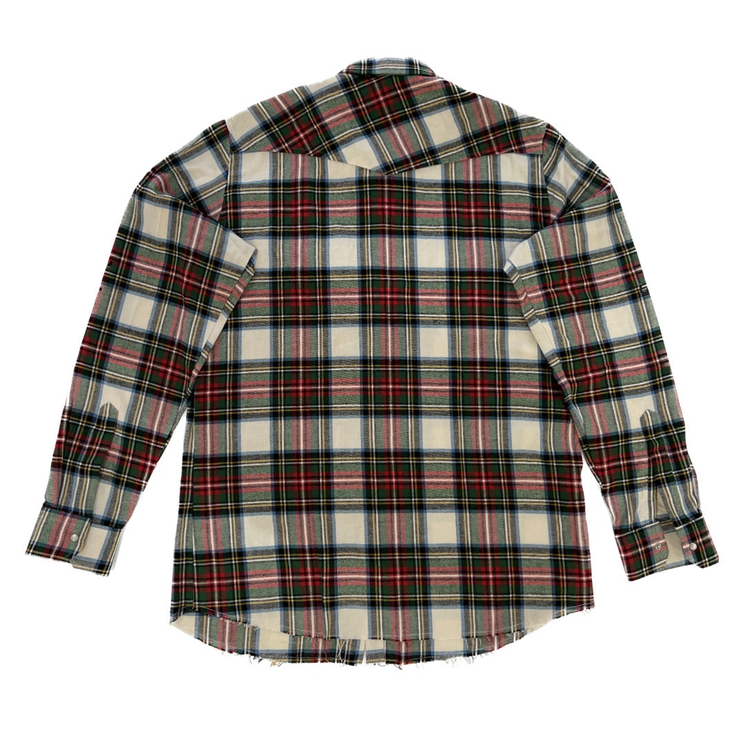 RGC - Distressed Flannel White