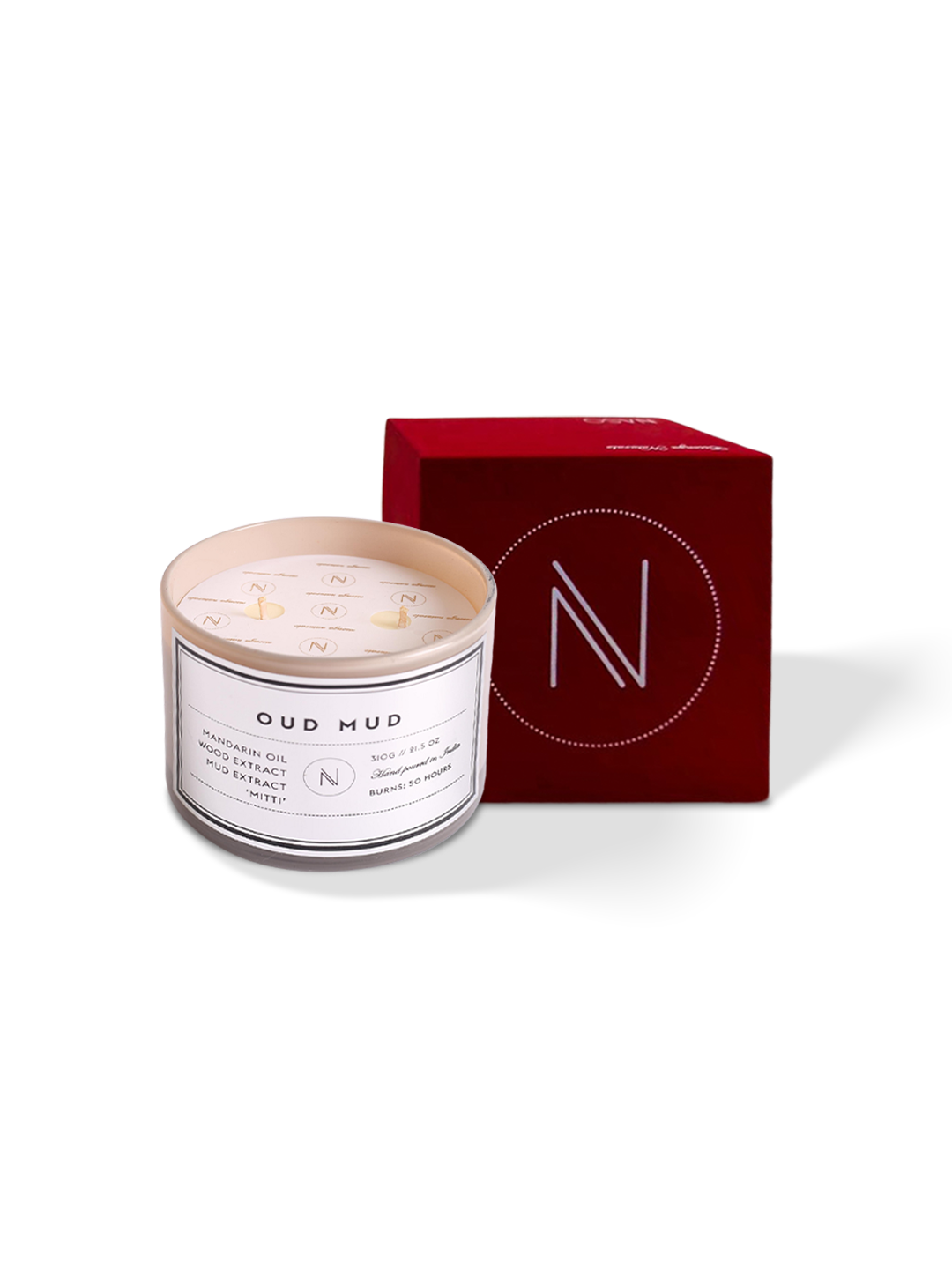Naso-Oud Mud Candle