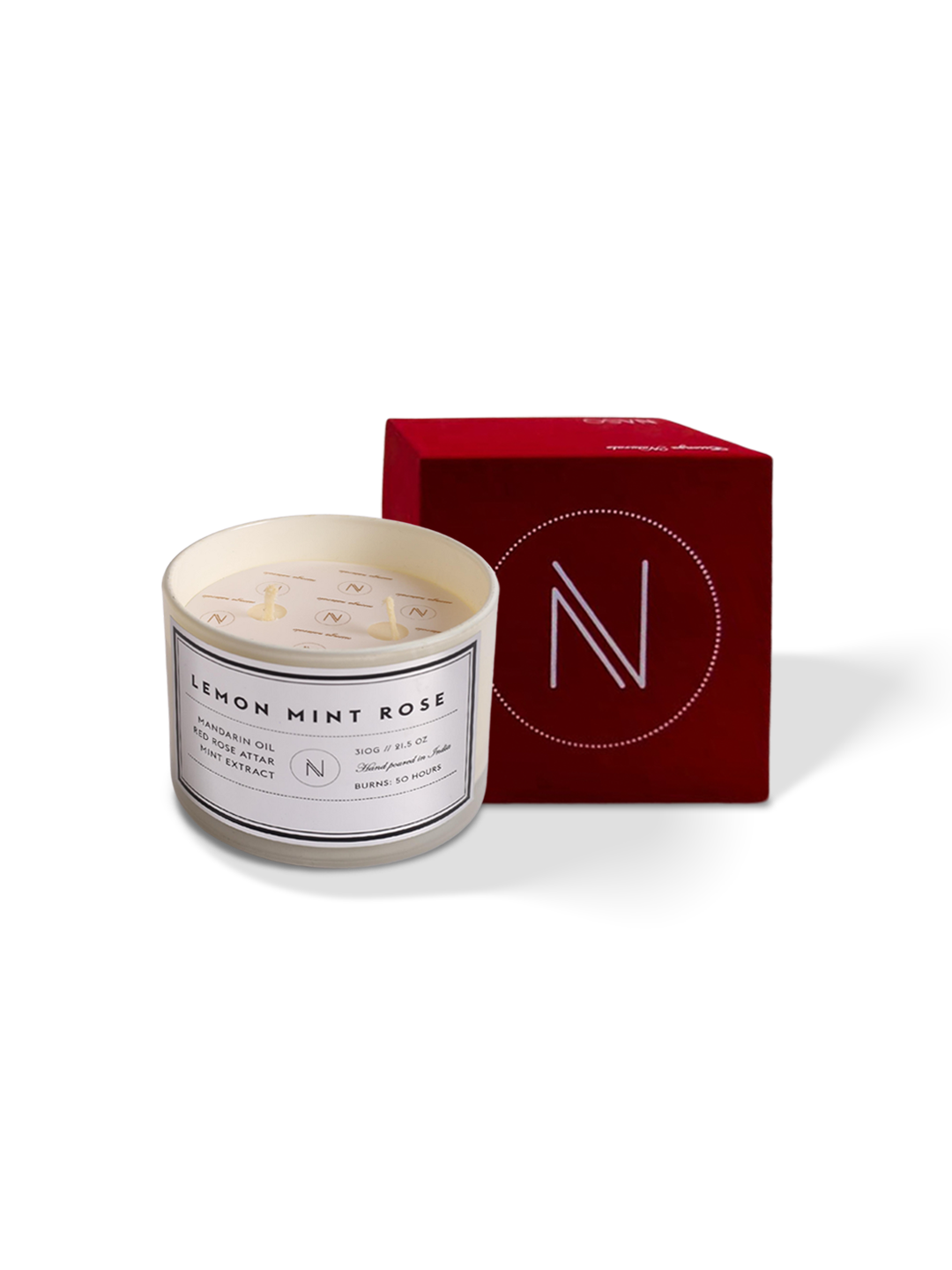 Naso-Lemon Mint Rose Candle