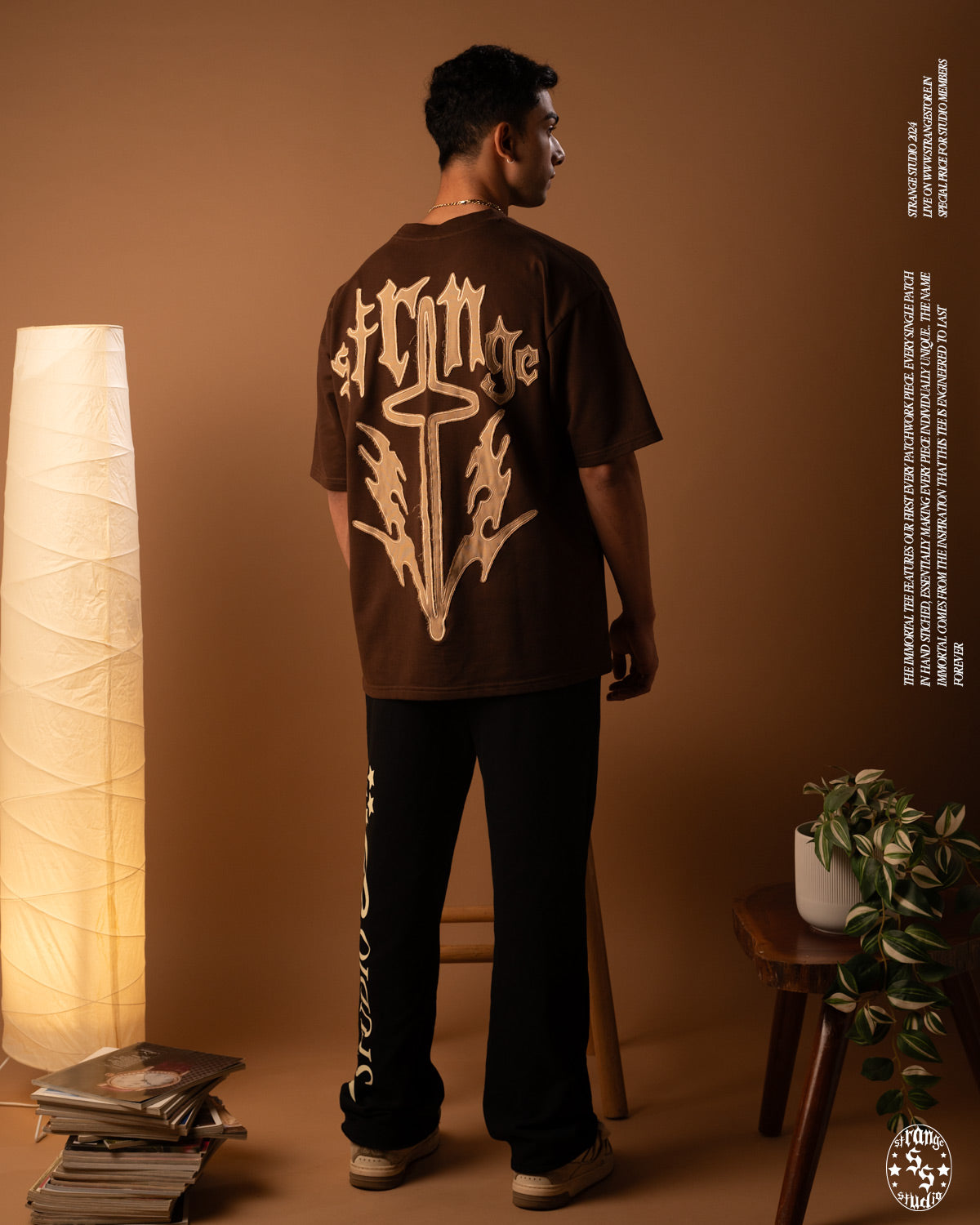 Strange-Brown Patchwork