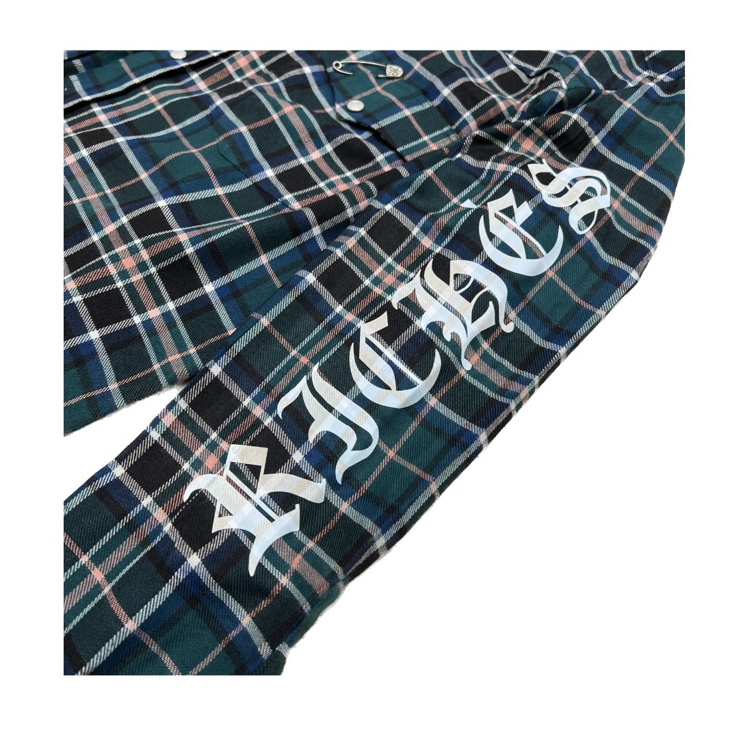 RGC - Distressed Flannel Green