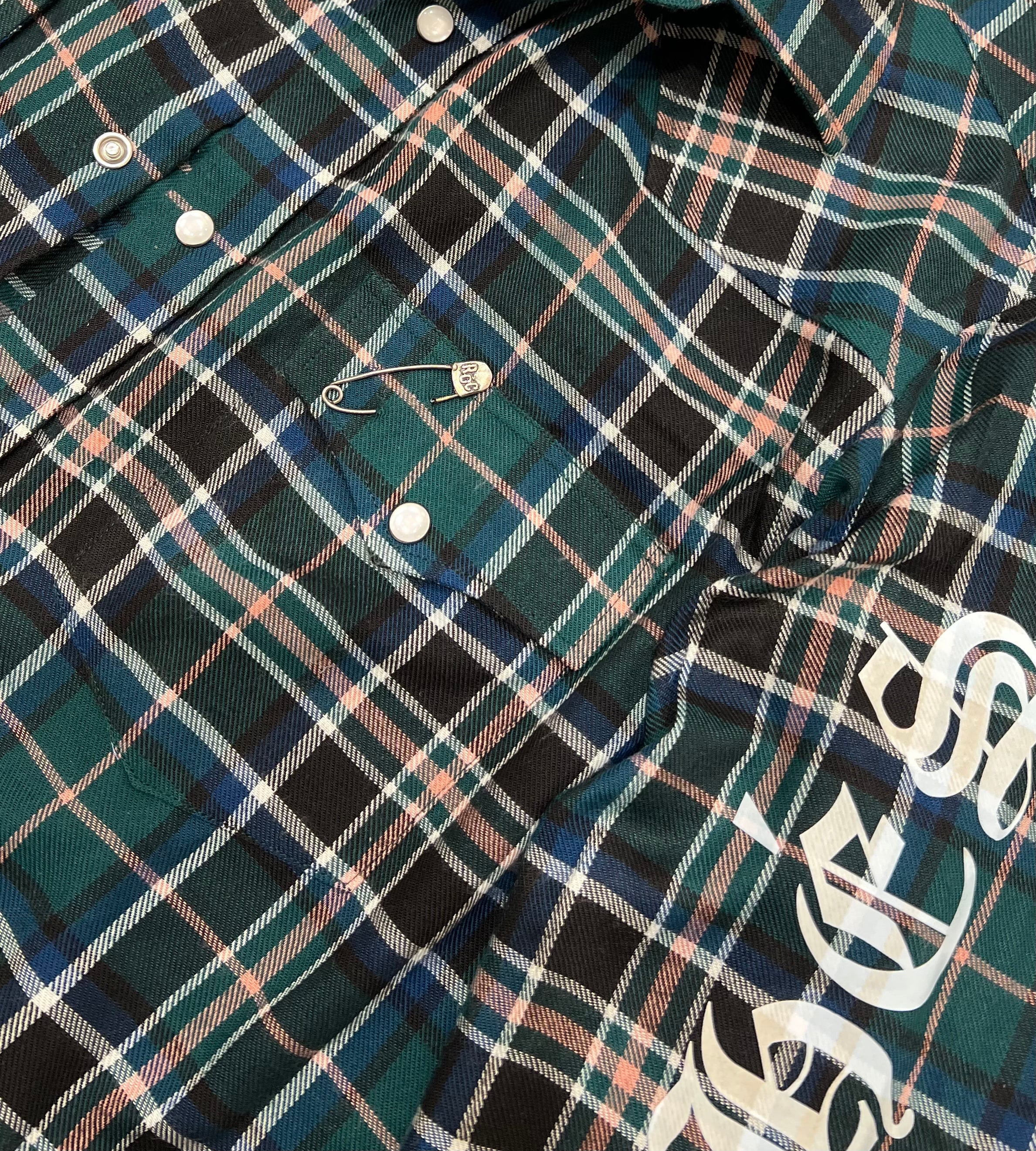 RGC - Distressed Flannel Green
