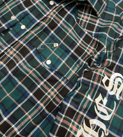 RGC - Distressed Flannel Green