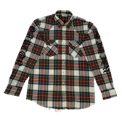 RGC - Distressed Flannel White