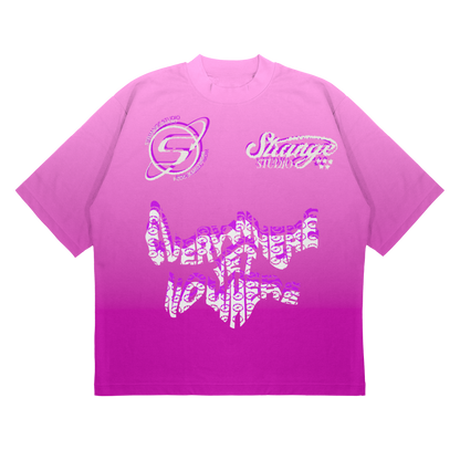 STRANGE-PINK EVERYWHERE TEE